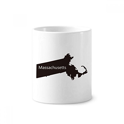 Porte-brosse à dents Massachusetts en céramique stable contre le désordre