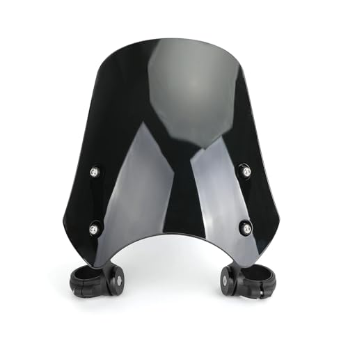 Déflecteur de vent moto en ABS pare-brise anti-turbulence Dyna Softail