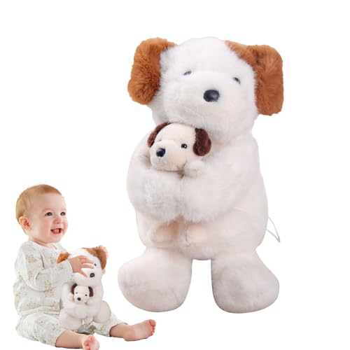 Ampio Utilizzo: Progettato per avvicinare le persone, questo cane di peluche ti permette di esprimere il amore senza sforzo mentre viene condiviso con una figlia, un figlio o una fidanzata; arricchisce celebrazioni come San o calde serate in casa, aggiungendo calore e atmosfere affetse ovunque questi adorabili cani di peluche siano abbracciati.