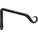 Panacea 89406 Forged Straight Hook, Black, 6-Inch