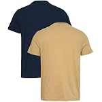 Tommy Jeans Herren TJM Xslim 2pack Jersey Tee EXT Dm0dm20687 S/S T-Shirt, Multi (Dark Night Navy/Relic Tan), XL EU – Bild 2