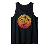 Retro Hooks Lures Zander Expert Walleye Fishing Sleeveless Tank Top
