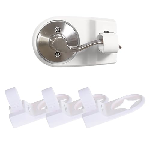 Verrou de sécurité enfant à levier Dreambaby pour poignées de porte (lot de 3)