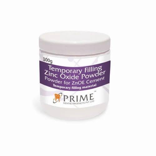 Prime Zinc Oxide Powder 100g Pack Of 1 Box Temporary Filling Zinc Oxide Powder-image-8