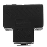 Veemoon Ethernet Verteiler 1 zu 2 Netzwerk Adapter Highspeed Lan Modulstecker 3 Wege Ethernet Kupplung für kabelgebundene Verbindung