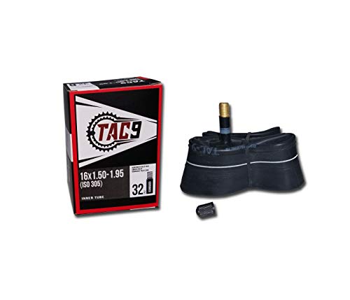 2 Pack - Tires, Tubes, Rim Strips Combo - 16" X 1.75" White Bmx (Mx-3) Kids Bike Tire, Tube And Rim Strip Bundle - Tac 9 Bicycle Products #TOP2