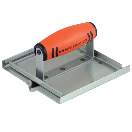 Kraft Tool CF1014PF 6"x6" 1/4"R 1"D SS Western Style Hand Groover w/ProForm Handle by Kraft Tool - Used condition - US$25.12