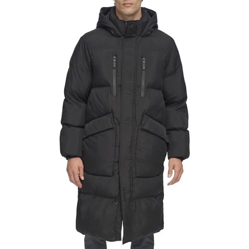 Image of DKNY Mens Nylon Flex Parka