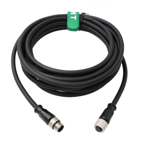 Cable de extensión Power IO M12 de 12 pines para solucionar distancias de cámaras de visión 1