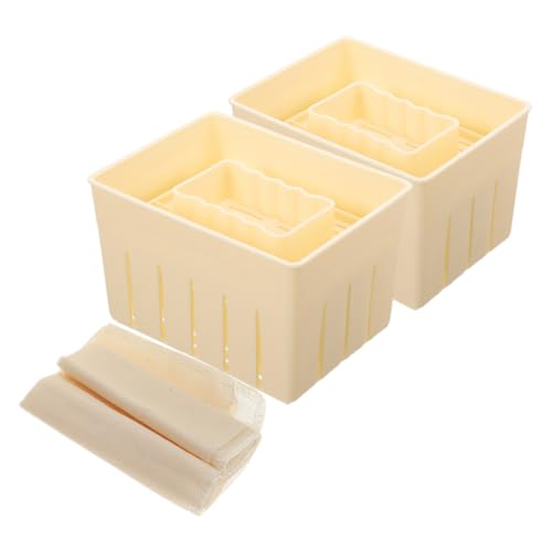 FUNOMOCYA Simple Design Tofu Making Tool Pressurize Tofu Squares Kitchen Tofu Presser Mold
