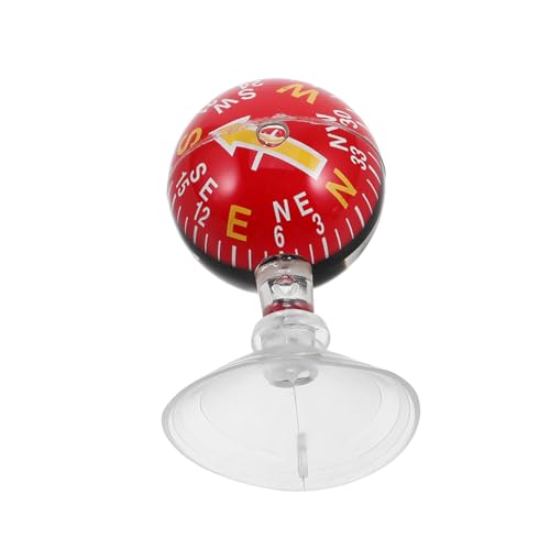 MUCKLILY Portable Car Dashboard Compass Suction Cup Auto Compass for Vehicle Marine Outdoor Navigation