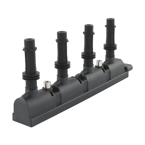 DICMIC Set of 4 Ignition Coil Pack Compatible with Buick Encore Cadillac Elr Chevrolet Cruze Sonic Trax Volt L4 1.4L Replace# UF669, GN10401, 5C1867, D521C, C1810, 25195107
