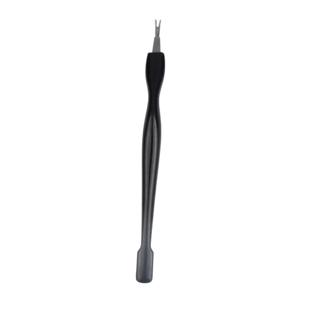 FOLELLO Professional Cuticle Pusher and Spoon Nail Cleaner, Manicure and