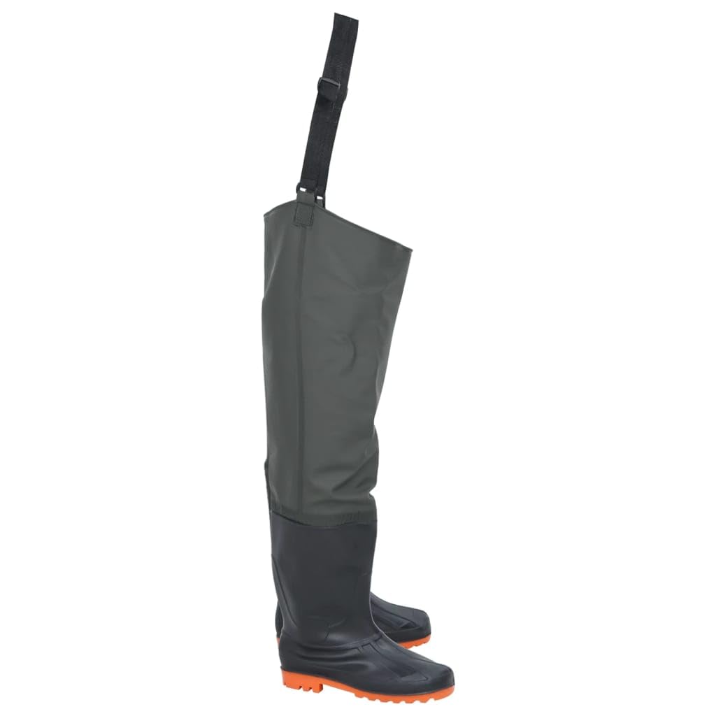 Tomostar Pêche Waders Cuissardes, Cuissardes Pantalon de Pêche Vert foncé Taille 39