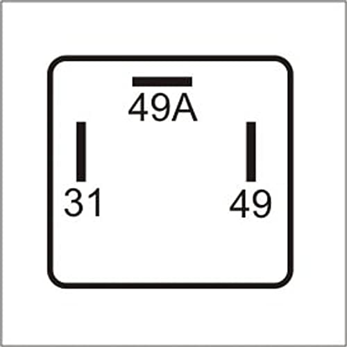 DNI, 0224-S3, Rele Pisca Universal Linha Pesada Fiat/Mercedes-Benz/Volvo/Scania/Vw/Randon - 500W 24V