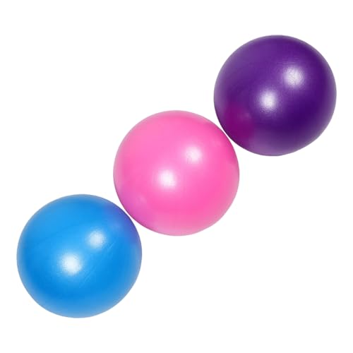 ifundom 3 Piezas Pelota De Yoga Pelota De Ejercicio Reutilizable Pelota De Fuerza Central De Rebote Equipo De Pilates Pelota De Entrenador De De Polivinilo