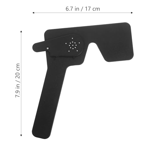 SUPVOX Eye Patch Vision Test Occluder Professional Eye Mask with Anti-Slip Handle for Single Examination Suitable for Adults and Children Health Care - Image 2