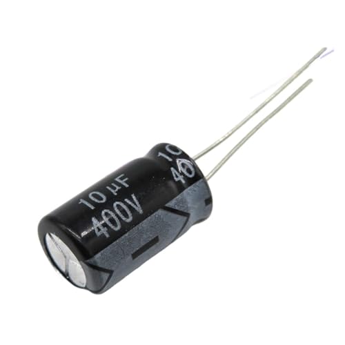 Condensateur électrolytique 400V 10uF radial CZAOINCU 10x17mm pour circuit imprimé PCB