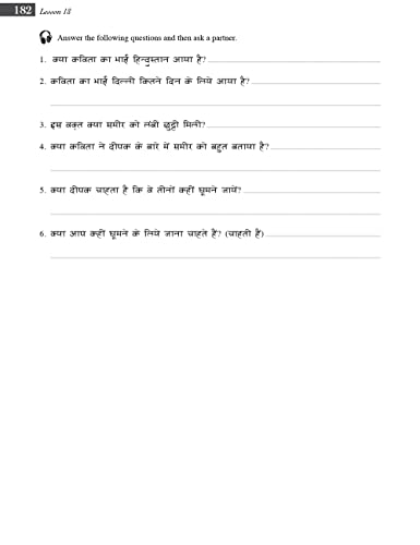 Elementary Hindi: Learn to Communicate in Everyday Situations (Audio Included) - Image 12