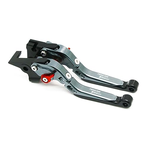 Ersatzhebel Für Yamaha Tracer 900 GT TRACER900GT Tracer 900GT 2018 2019 2020 2021 Motorrad Ausziehbare Einstellbare Klapp Bremse Kupplung Hebel(Titanium)