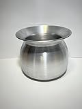 Sticky Rice Aluminum Cook Pot from Thailand - Genuine Replacement Pot for Traditional Steamer Crock, Family Size 7.5 Inch Standard Diameter (6 in)
