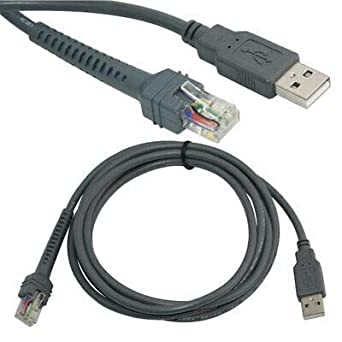Replacement USB Cable Wire for Pegasus PS3160 1D/2D Barcode Scanner (PS3160-image-28