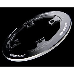 Race Face Diabolus Light Bash Guard, 104mm, 34T, Black