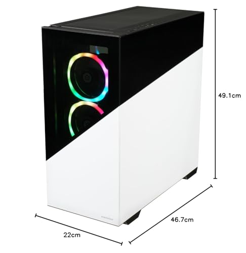 Caja Enermax K8 ARGB con refrigeración líquida LIQMAXFLO y fuente de 750W 6