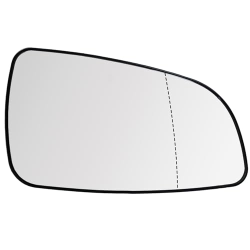 Suysion Cristal de Espejo Calefactable Derecho para Opel Astra 2004-2009 de Retrovisor Ajustable Adecuado