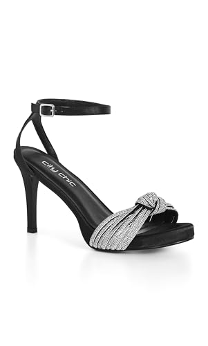 City Chic Women's Heel - Wide Fit Alexa2