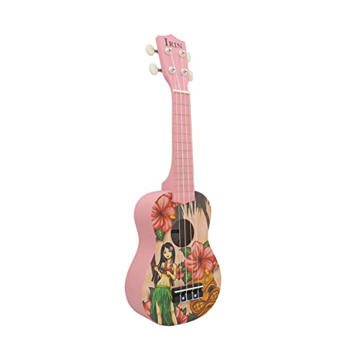 Vaguelly 21 Fruit Gift Vintage One with Guitar Épicéa Instrument Soprano Cartoon Picks Acajou Mini Kids Sapele Portant… - Les Beatles, Paul McCartney, John Lennon, RIngo Starr, George Harrison Vaguelly 21 Fruit Gift Vintage One with Guitar Épicéa Instrument Soprano Cartoon Picks Acajou Mini Kids Sapele Portant… – Image 3