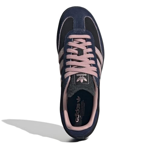 Image of adidas Samba OG Women's Shoes, Core Black /Wonder Mauve /Night Indigo, Size 9.5