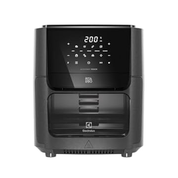 Electrolux Air Fryer Oven Electrolux por Rita Lobo 12L Digital Grafite Experience 1700W (EAF85) 220V