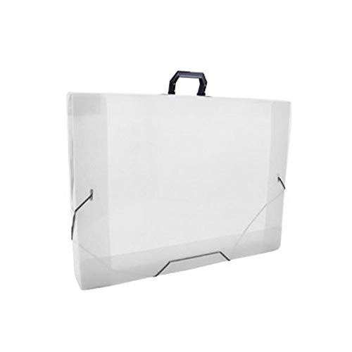 DAC 701PP-TR, DAC Maleta Polipropileno A3 com Alça, Transparente