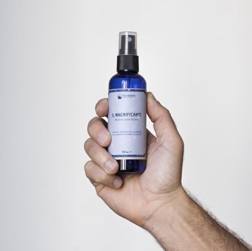 NutraGenix IL MAGNIFICANTE Magnesio Spray Dermico – Deodorante al Cloruro di Magnesio – 100 ml – Vegano – Senza Conservanti – Made in Italy – 500 Spray
