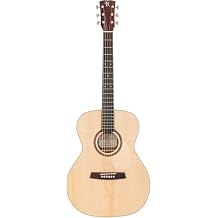 Kremona M15E Acoustic/Electric OM-Style Steel String Guitar Handmade in Europe Paddded Gigbag Included