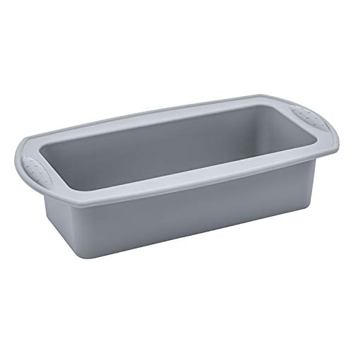 Forma para Pão de Silicone Euro Cinza