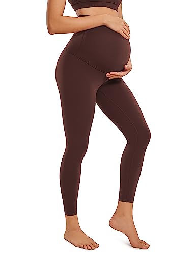 CRZ YOGA Womens Butterluxe Maternity Leggings Over The Belly 25