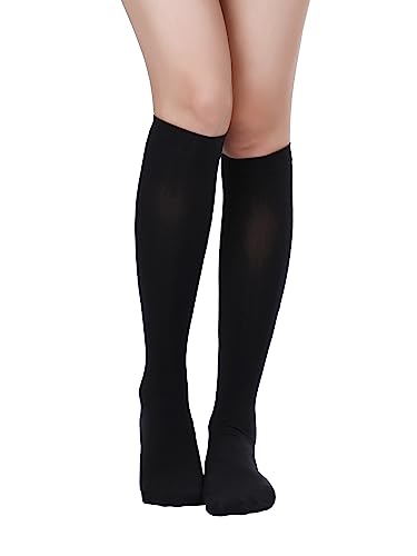 SATINIOR Knee High Socks for Women Thigh High Tube Socks Women Athletic Tall Long Stockings for Halloween Cosplay Daily Wear