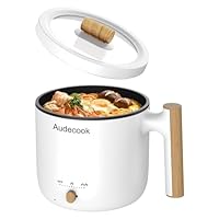 Hot Pot Electric Draagbare mini-braadpan, 1 liter, 450 W, anti Hot Pot Electric Draagbare mini-braadpan, 1 liter, 450 W, anti