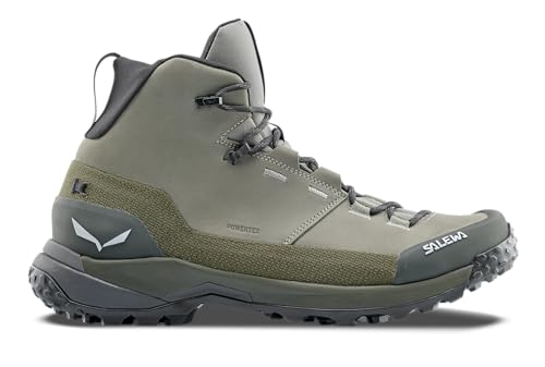 Image of Salewa Men's Puez Leather Mid PTX Hiking Boots