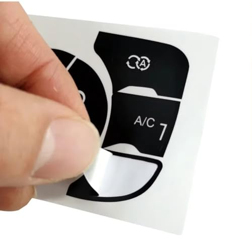 Kit réparation autocollant bouton climatisation Citroën C4 2014-2018