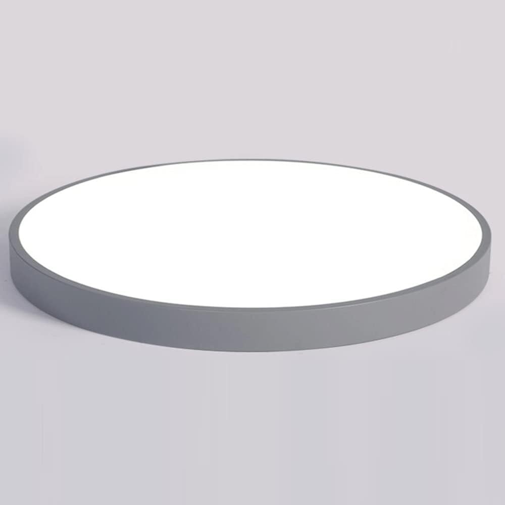 Générique Trójkolorowa przemysłowa lampa sufitowa o zmiennej intensywności bardzo cienki panel świetlny z kutego żelaza kolorowa metalowa lampa sufitowa do sypialni pokoju dziecięcego ganek przedpokój