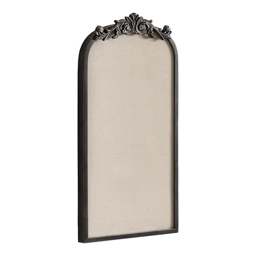 Kate and Laurel Arendahl Arch Pinboard; 13 x 25; Black; Framed Ar...