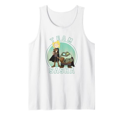 Amphibia Team Sasha Tank Top débardeur Disney Channel mode été