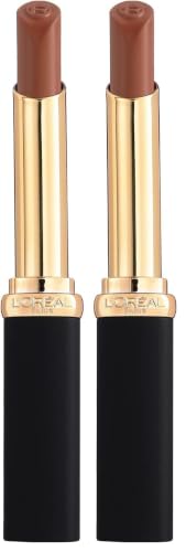 Image of L'Oreal Paris Color Riche Intense Volume Matte Lipstick, 339 Le Wood Brulant, 1.8 gm (Pack of 2)