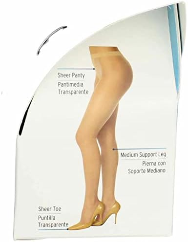 L'eggs Women's Sheer Energy Sheer Toe Pantyhose