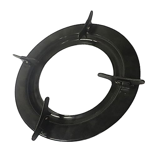 Homoyoyo Soporte de Hierro para Cocina Gas Anillo Antideslizante para Wok Accesorio Estable para Estufas Fácil Instalación Reemplazo Práctico para Soporte Quemador