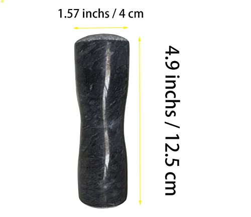 Granite Replacement Pestle (Only Pestle [Mortar Is Not Included]) Black #TOP1