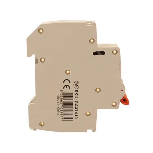 Leistungsschalter 10A C10, 1P+N 6kA Kurve C, Slim Solo 1 Modul DIN 220V AC, zertifiziert IEC60898-1, Serie PN8H